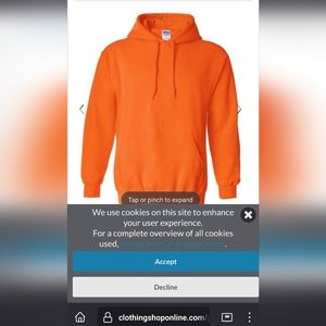 Gilden sweatshirt 3xl nwt